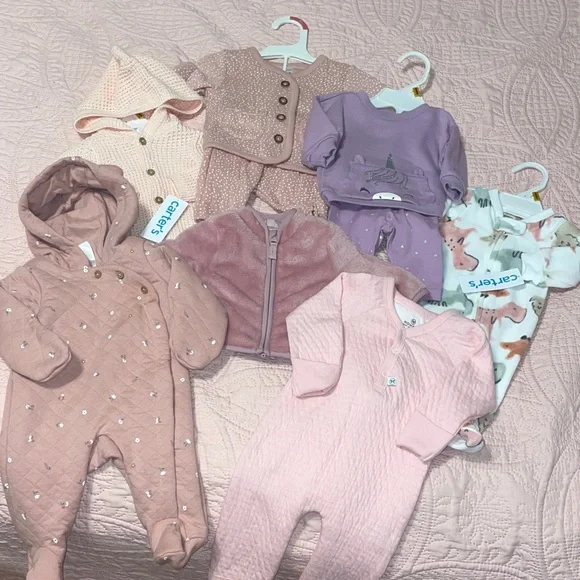 Newborn Baby girl Bundle-New and NWOT - Picture 1 of 4